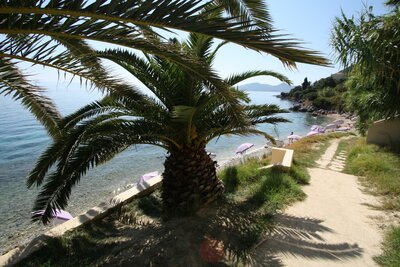 Grécko - Korfu - Hotel Belvedere - pláž