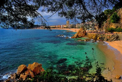 Hotel Maria del Mar - pláž - letecký zájazd CK Turancar, Španielsko, Lloret de Mar