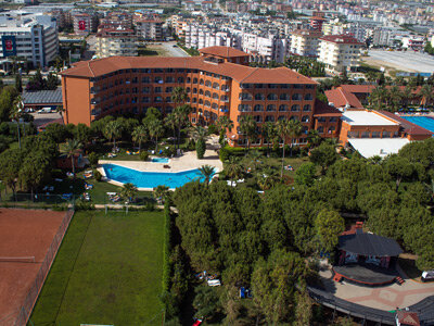Hotel Club Turtas Beach - pohľad zhora - letecký zájazd CK Turancar - Turecko Konakli
