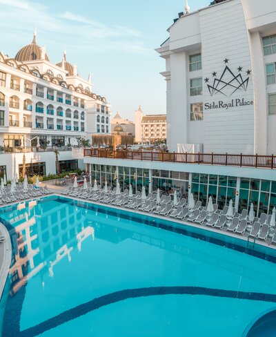 Hotel Side Royal Palace Hotel & Spa - bazén - letecký zájazd CK Turancar - Turecko, Evrenseki