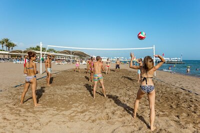Miracle Resort - plážový volejbal - Turecko Lara - letecký zájazd CK Turancar