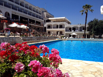 Grécko - Korfu - Hotel Magna Graecia - bazén