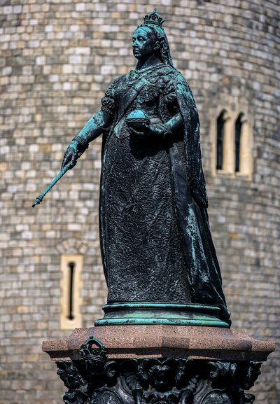 CK Turancar, autobusový poznávací zájazd, Londýn, socha kráľovnej Viktórie