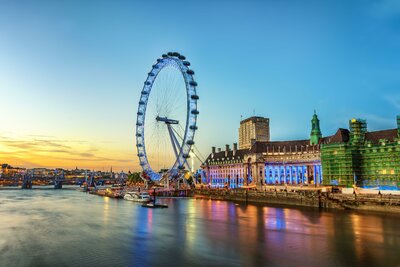 CK Turancar, autobusový poznávací zájazd, Londýn, London Eye