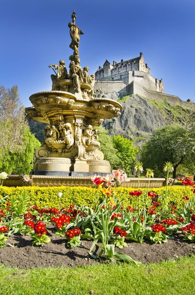 CK Turancar, letecký poznávací zájazd, Škótsko, Edinburgh Castle