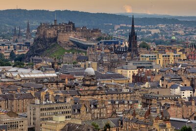 CK Turancar, letecký poznávací zájazd, Škótsko, Edinburgh 