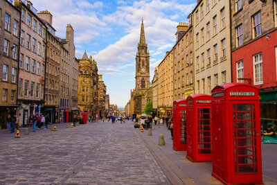 CK Turancar, letecký poznávací zájazd, Škótsko, Edinburgh