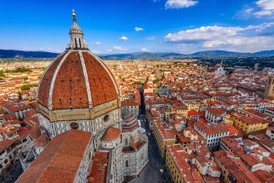 CK Turancar, Letecký poznávací zájazd, Taliansko, Florencia, námestie Duomo, katedrála Santa Maria Del Fiore