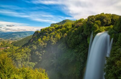 Autobusový poznávací zájazd, Taliansko, Umbria, Národný park Marmore, Cascata delle Marmore