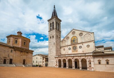 Autobusový poznávací zájazd, Taliansko, Umbria, Spoleto, katedrála 