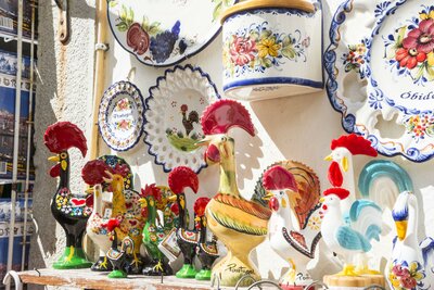 Letecký poznávací zájazd Portugalsko - Zem moreplavcov a slnka -  Obidos