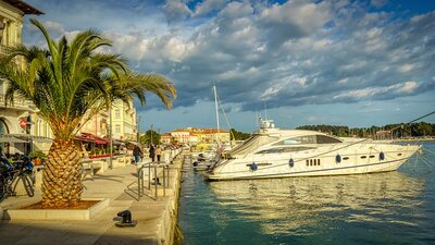 Hotel Delfin - prístav - CK Turancar - autobusový zájazd Chorvátsko, Istria, Poreč