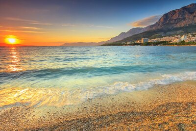 Vila Mara - pláž Makarska - autobusový zájazd CK Turancar - Chorvátsko, Makarska