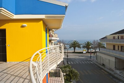 Rezidencia Playa Martin - výhľad - individuálny zájazd CK Turancar (Martinsicuro - Palmová riviéra)