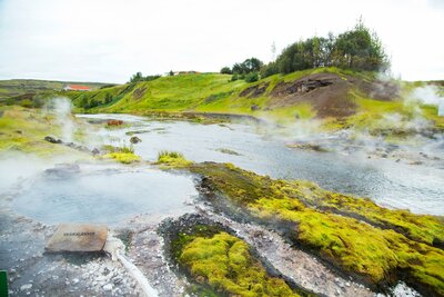 CK Turancar, Letecký poznávací zájazd, Island, Secret lagoon