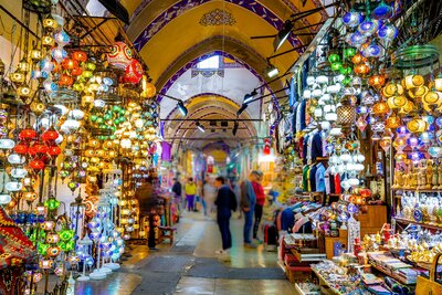 CK Turancar, Letecký poznávací zájazd, Turecko, Istanbul, Veľký bazár