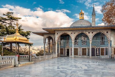 CK Turancar, Letecký poznávací zájazd, Turecko, Istanbul, palác Topkapi