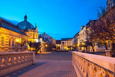 CK Turancar, autobusový poznávací zájazd, Maďarsko - pôvaby krajiny a Tokaj, Miskolc, centrum mesta