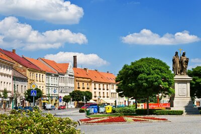 CK Turancar, autobusový poznávací zájazd, Česká Republika, České pamiatky UNESCO, Třebíč - Karlovo námestie