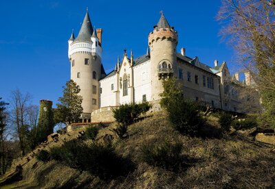 CK Turancar, autobusový poznávací zájazd, Česká Republika, České pamiatky UNESCO, Žleby zámok