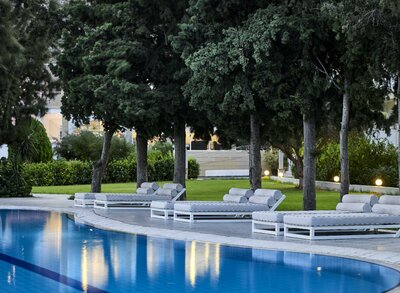 HOTEL KOLYMBIA STAR - oddychový hotelový bazén - letecký zájazd (Rodos, Kolymbia)