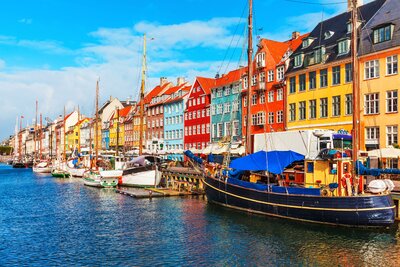 Autobusový poznávací zájazd Škandinávsky okruh Dánsko Kodaň Nyhavn