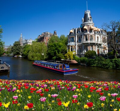 CK Turancar, Letecký poznávací zájazd, Amsterdam, kanály