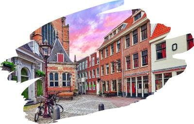 CK Turancar, Letecký poznávací zájazd, Amsterdam, leták
