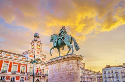 CK Turancar, Letecký poznávací zájazd, Španielsko, Madrid, hlavné námestie Plaza Mayor