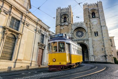 CK Turancar, Letecký poznávací zájazd, Portugalsko, Lisabon, lisabonská električka