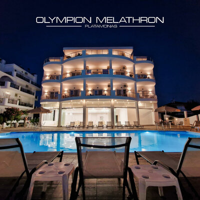 Hotel Olympion Melathron-Platamon-Olympská riviéra- letecký zájazd CK TURANCAR-bazén,exteriér