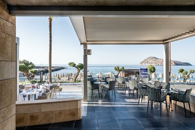 Hotel Porto Platanias beach-Kréta-Platanias-letecký zájazd CK Turancar-reštaurácia
