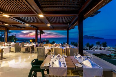 Hotel Porto Platanias beach-Kréta-Platanias-letecký zájazd CK Turancar-reštaurácia