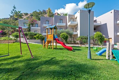 Porto Platanias Village - detské ihrisko - letecký zájazd CK Turancar - Kréta, Chania