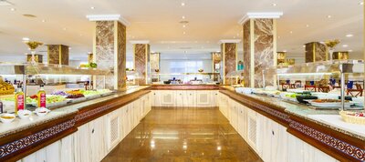 Letecký zájazd Malorka - hotel Globales Condes De Alcudia - reštaurácia - bufet