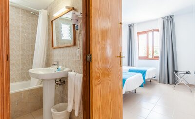 BlueSea Grand Playa - kúpeľňa apartmány - letecký zájazd od CK Turancar - Malorka, Sa Coma