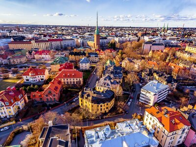 CK Turancar, autobusový poznávací zájazd, Pobaltie a Helsinki, Helsinki z vtáčej perspektívy