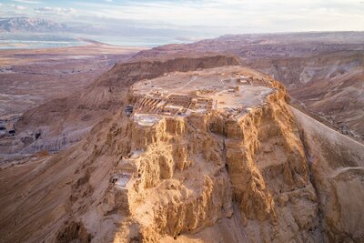 CK Turancar, Letecký poznávací zájazd, Izrael, Masada