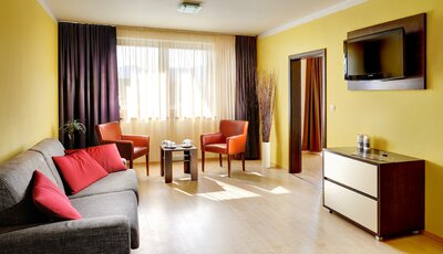 Hotel Bešeňová - apartmán, obývačka - individuálny zájazd CK Turancar - Slovensko, Bešeňová
