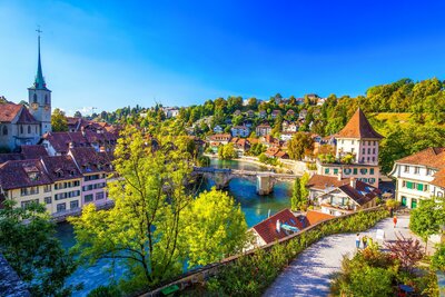 CK Turancar, autobusový poznávací zájazd, Švajčiarsko, Bern, staré mesto