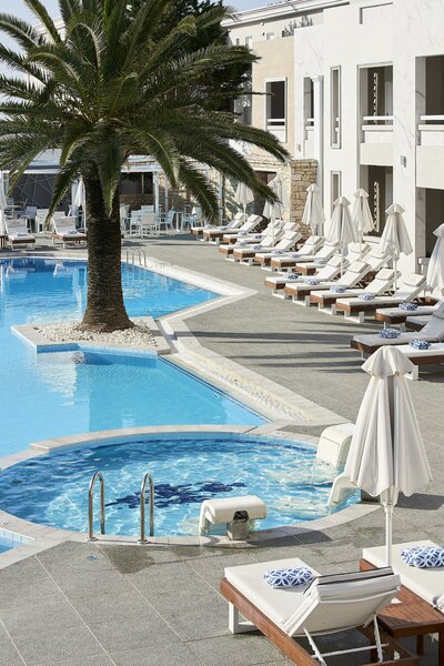 Hotel Mythos Palace Resort-bazén-letecký zájazd CK Turancar-Kréta-Georgioupolis Kournas