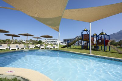 Hotel Mythos Palace Resort-detský bazén-letecký zájazd CK Turancar-Kréta-Georgioupolis Kournas