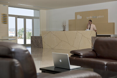Hotel  Apollo Blue - recepcia - letecký zájazd CK Turancar (Rodos, Kiotari)