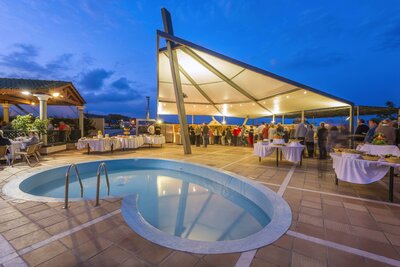 Hotel Apollo beach - reštaurácia  - letecký zájazd CK Turancar (Rodos, Kolymbia)