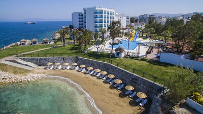 Le Bleu Hotel & Resort  - hotelový areál a pláž - letecký zájazd CK Turancar - Turecko, Kuşadasi