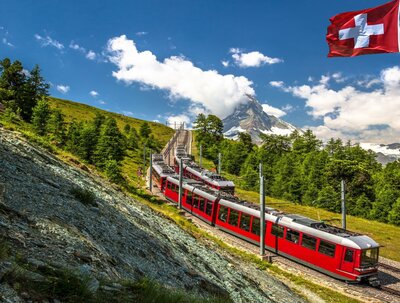 Autobusový poznávací zájazd, Švajčiarsko, železnica Zermatt