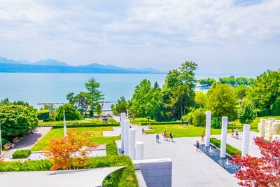 Autobusový poznávací zájazd, Švajčiarsky okruh, Lausanne Olympijské múzeum