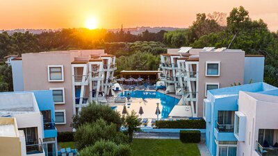 Hotel Eden Roc Resort - bungalovy a suity - letecký zájazd CK Turancar (Rodos, Kallithea)