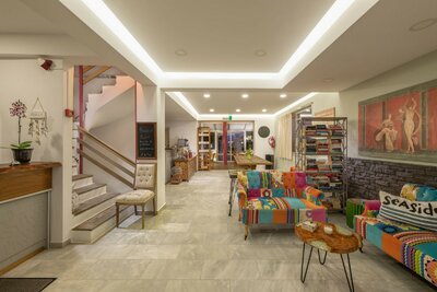 Hotel Sea Side - letecký záber -letecký zájazd CK Turancar-Kréta-Kato Stalos