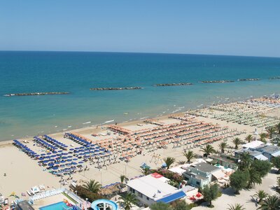 Rezidencia Cherubini - pláž - zájazd vlastnou dopravou CK Turancar - Taliansko - San Benedetto del Tronto - Palmová riviéra